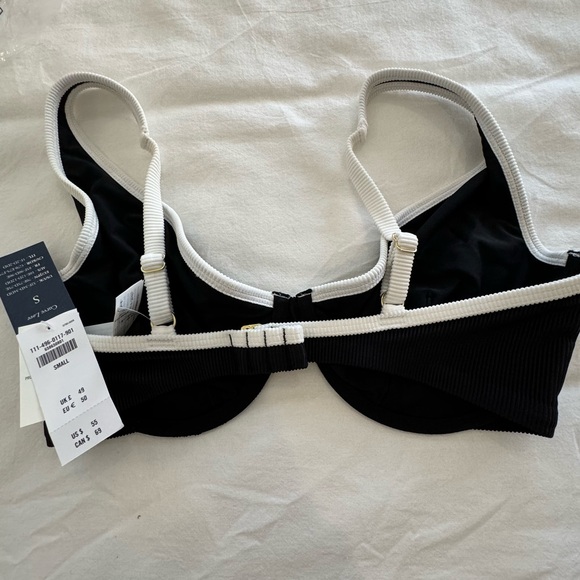 NWT Abercrombie and fitch curve love high apex underwire bikini top SMALL - Picture 4 of 5